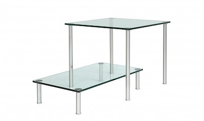 OBJEKT-30-OUT Couchtische-Glas, Glastisch-Satz