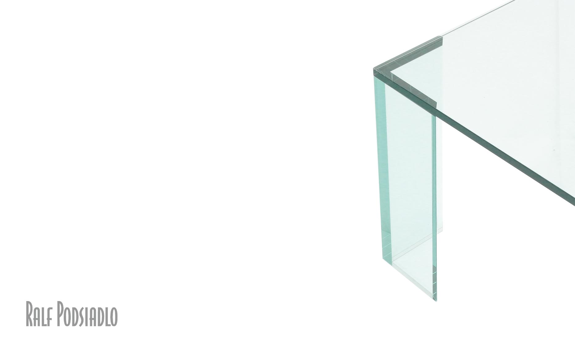 Design Couchtisch nach Maß DIAMANT - Glastische