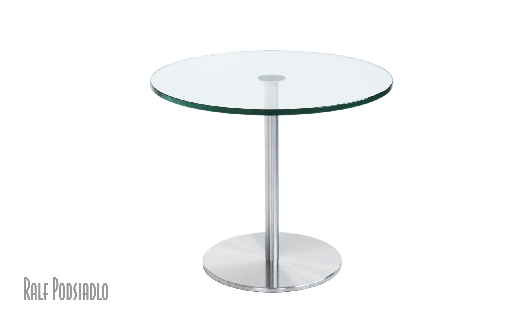 CENTRO runde Glastische - Höhe nach Maß