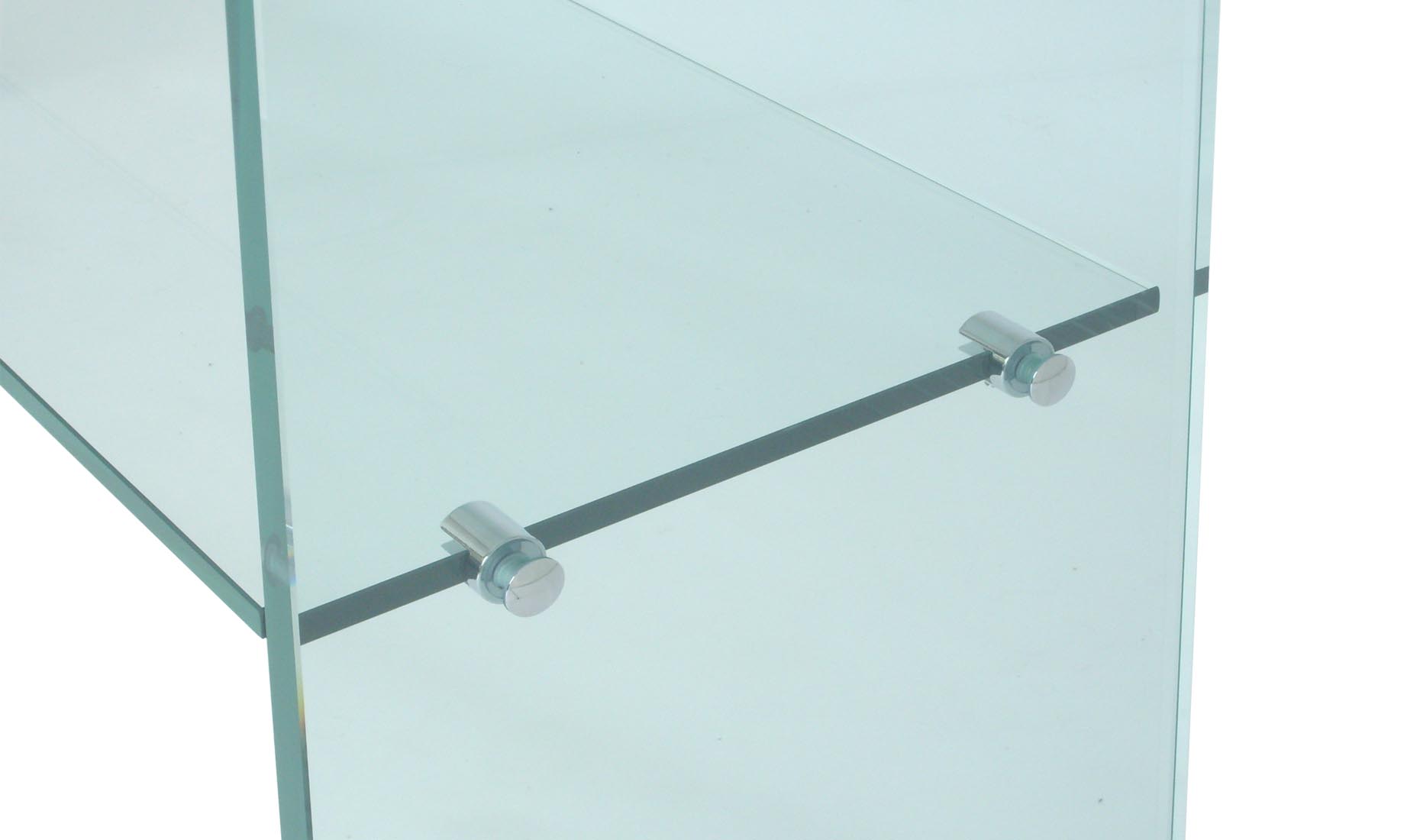 TUNEL Glaskonsolen, Glasanrichte, Sideboards nach Maß, uv-verklebt, Floatglas, satiniertes Glas oder lackiertes Glas