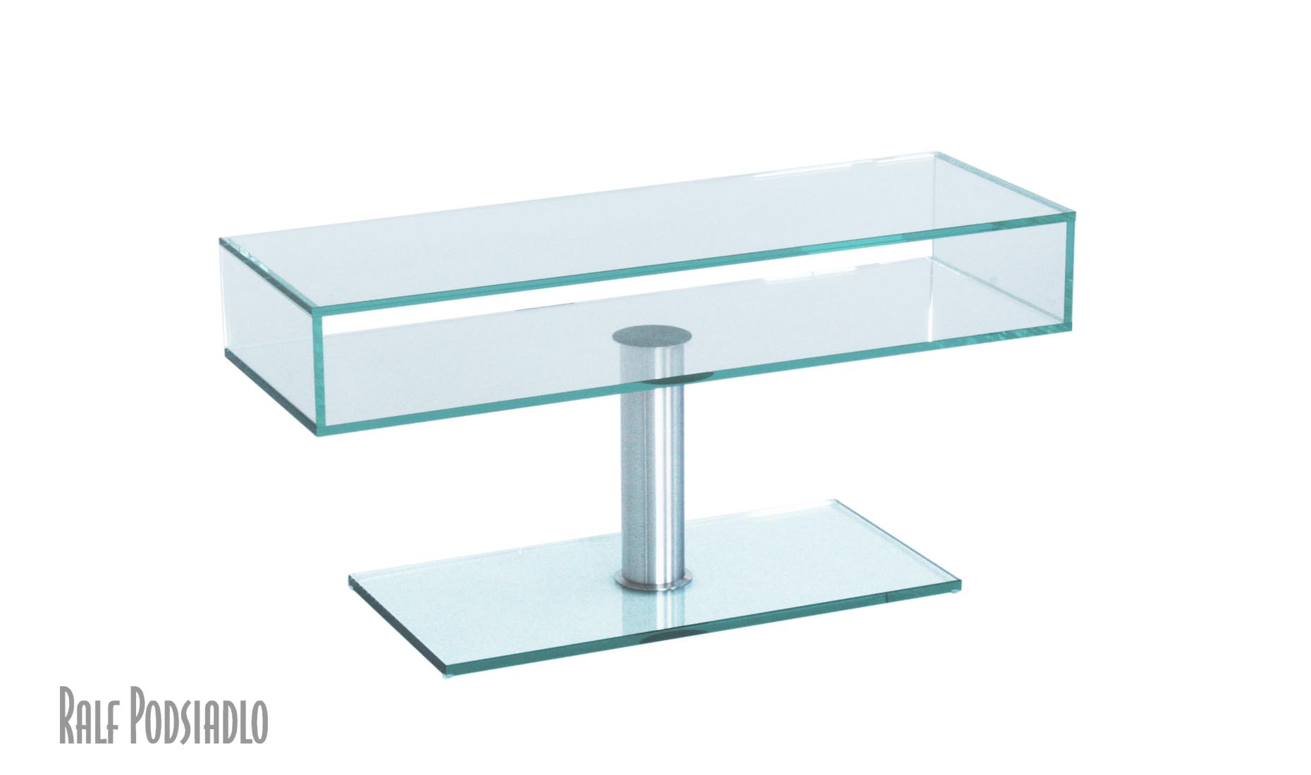 Glas TV-Regale, TV-Konsolen, TV-Glas-Racks nach Maß, Fernseher-Tisch