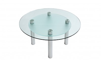 Esstische nach Maß - Glasplatten auch im Sonderform - Satinato, Optiwhite, Edelstahl oder verchromt