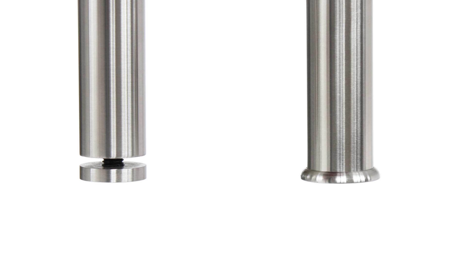 Höhe verstellbar für Glas-Regal, Glaskonsole ETAGE