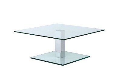 Glastisch nach Mass CUB-CENTRO-100 B-GLAS - Couchtische